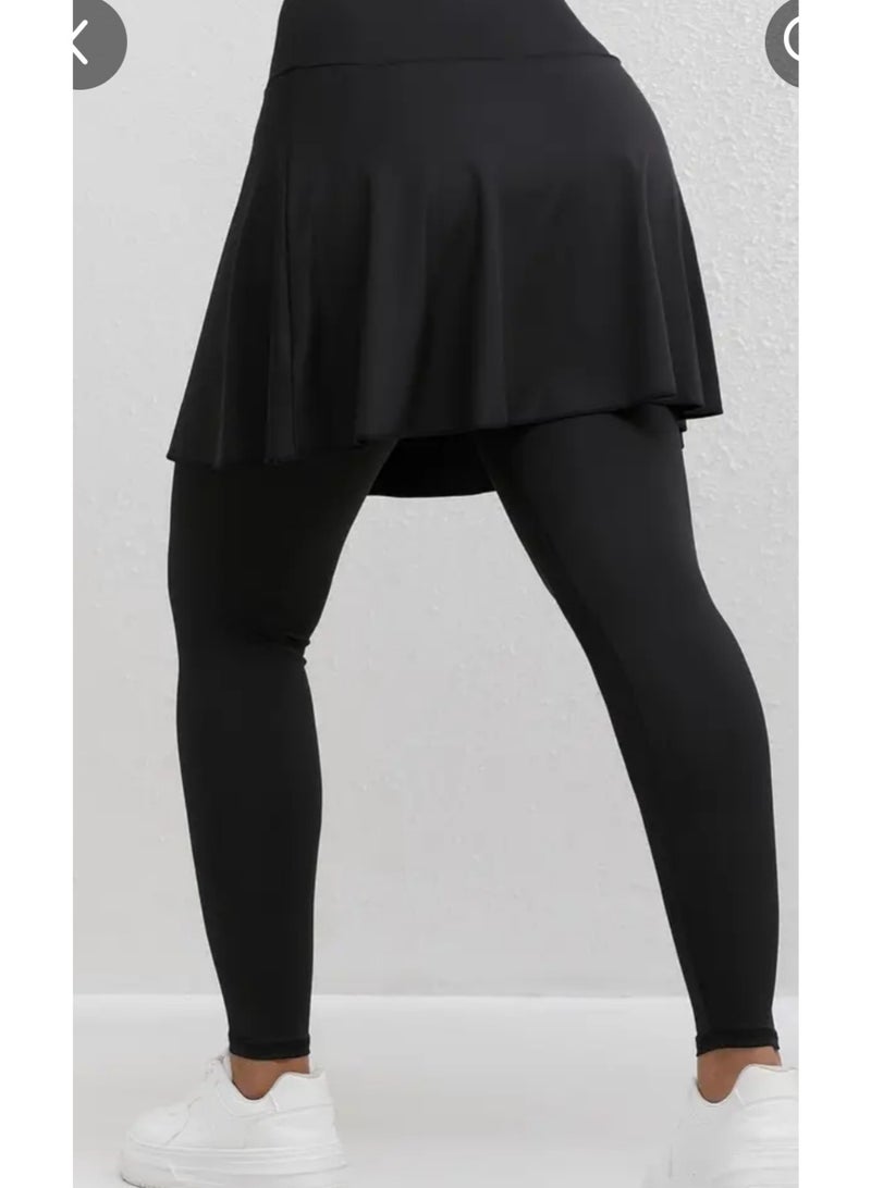 Black Medium size Leggings for Women - Image 1